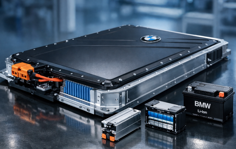Batteriet på en BMW elbil