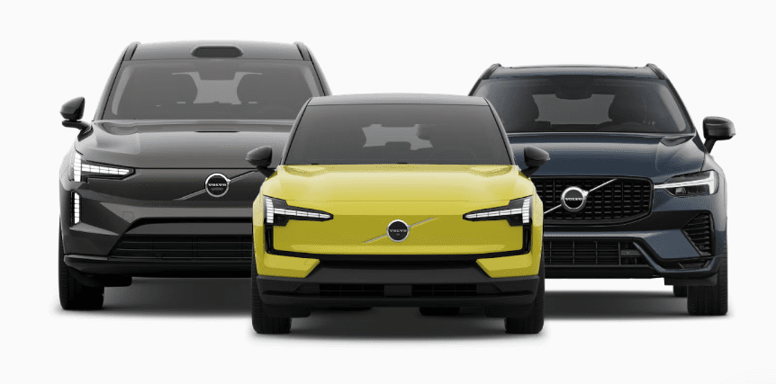 3 Volvo SUV elbiler