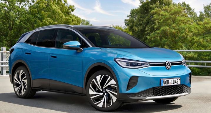 Volkswagen ID i blå - elbilforsikring