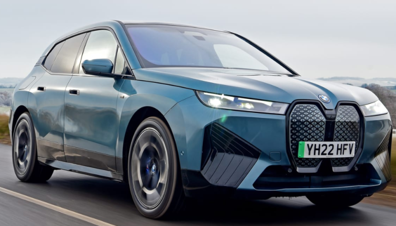 BMW iX model - elbil