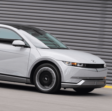 Hyundai IONIQ elbil i grå